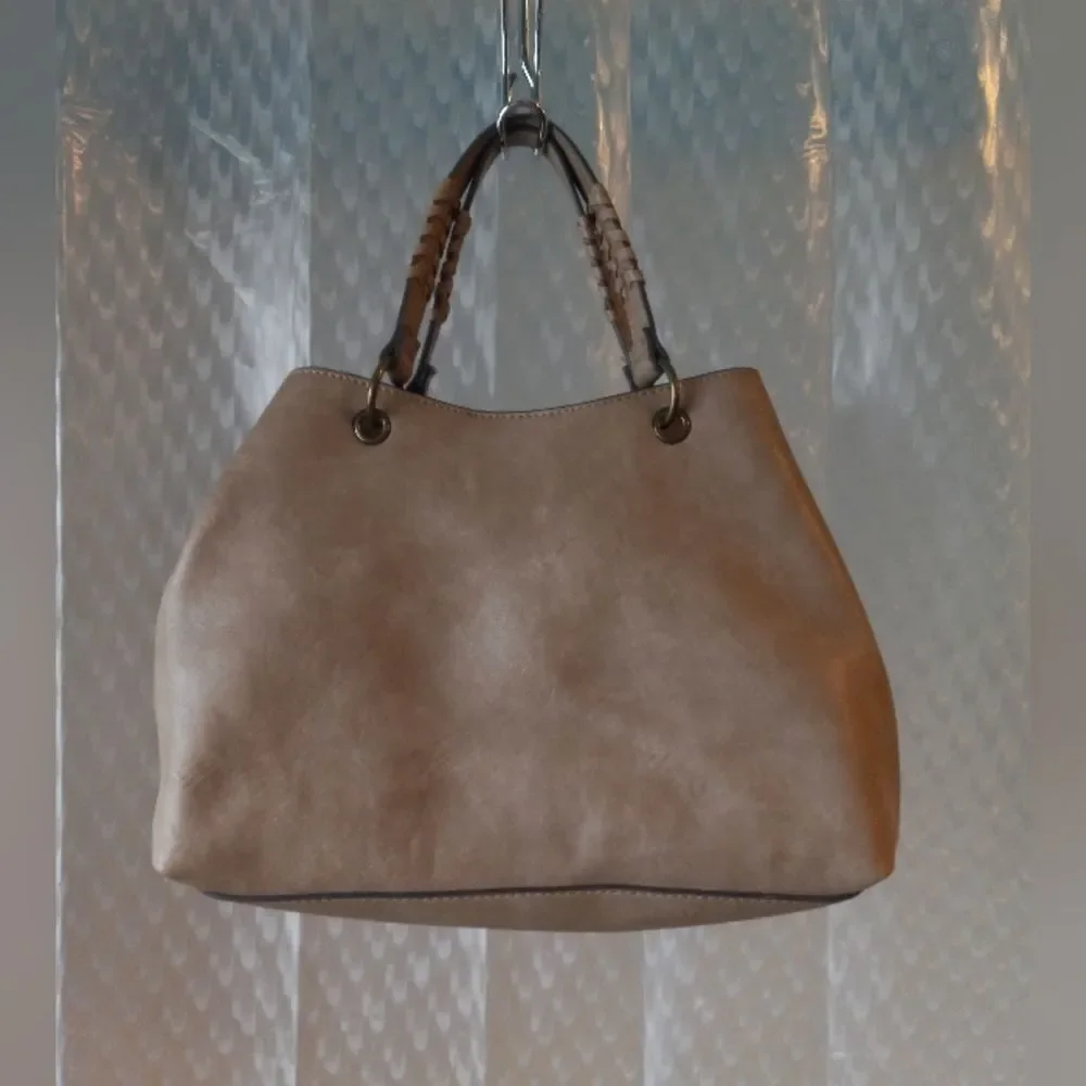 Maurices Wrap Ring Stitch Satchel Bag